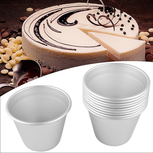 10pcs pudding stampi - 10pcs, alluminio